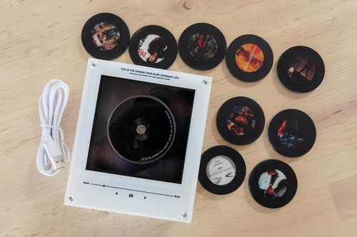 Fridge magnet nfc music box - fridge,