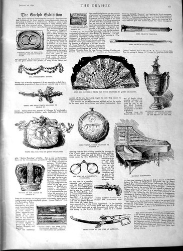 Old antique print 1891 - antique,