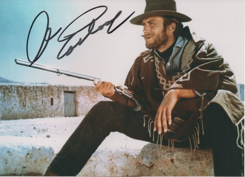Clint eastwood autographed - clint,