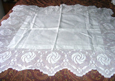 Vintage large lace table cloth