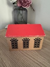 Vintage Brio Wooden Tunnel Train Set Tunnel Wooden Train Shed House Station