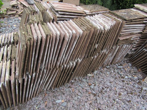 Reclaimed roof tiles - .,