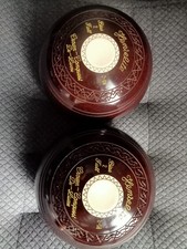 Henselite  Crown  Conquest , Deluxe crown green bowls 2lb 8oz standard density