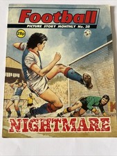 Football Picture story monthly Comic No. 35 Vintage
