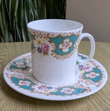 Salisbury Rembrandt coffee cups/cans & saucers fine bone china superb