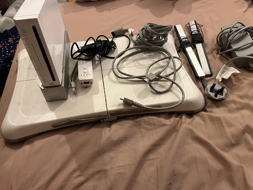 Wii console and balance - wii,