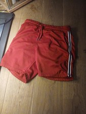 Primark Mens Red Shorts Medium