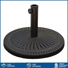 Sturdy 14kg black umbrella - 14kg,