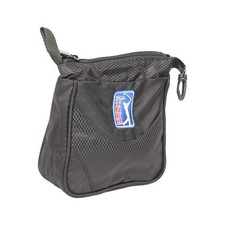 Golf Ball Bags Golf Tees Holder Lightweight Black Polyester Zippered Large
