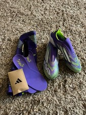 ADIDAS F50 ELITE LACELESS SG. With spare studs, bag, shoe horn,spare inner soles