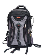 Large Backpack | Black/Grey |