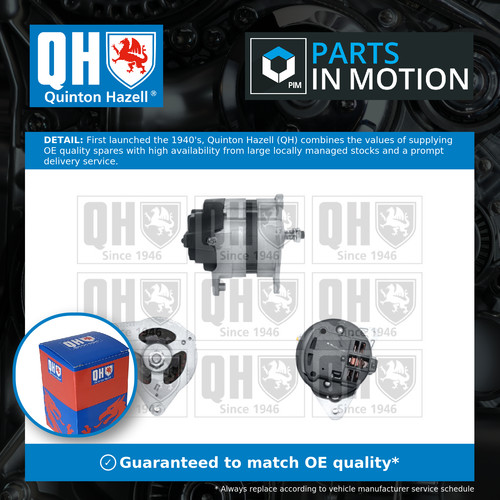 Alternator qra2898 quinton - alternator,