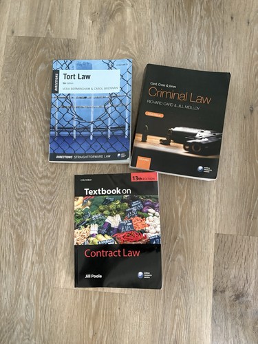 Law textbook bundle tort - bundle, –