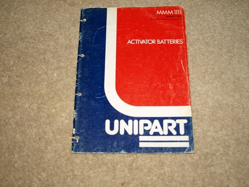 Unipart catalogue for - unipart,