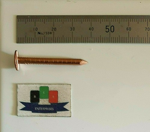 Copper clout nails 38mm - clout,