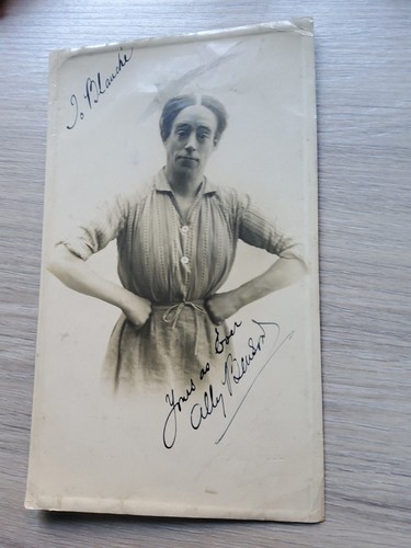 Variety theatre signed photo - theatre,
