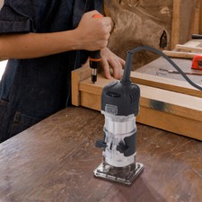 800W Electric Trimmer Palm Router Slotting Machine Woodworking Carving Machine 