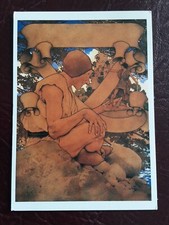 Postcard Art Maxfield Parrish Jack and the Giant