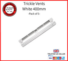 400mm trickle vents upvc - 5x,