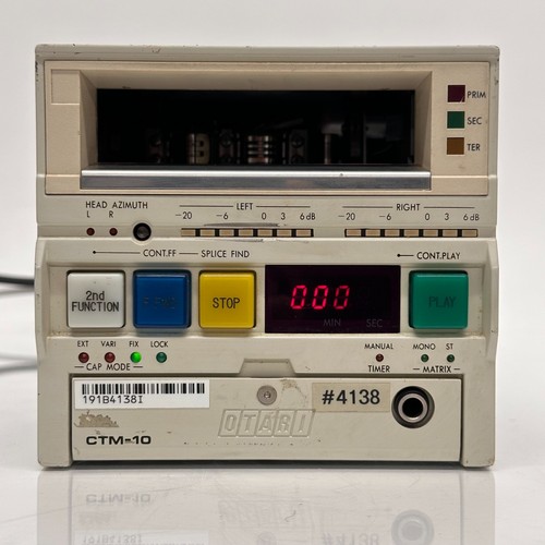 Vintage otari ctm broadcast - vintage, ctm-10