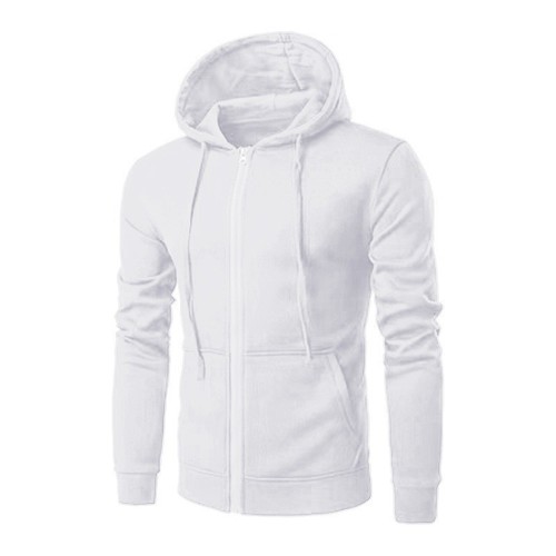 New mens plain fleece zip - fleece, up