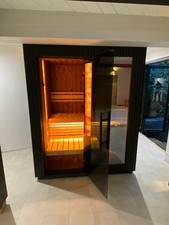 Modern finnish sauna cabin - modern,
