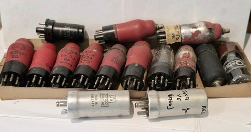 Vintage radio valves job - valves,