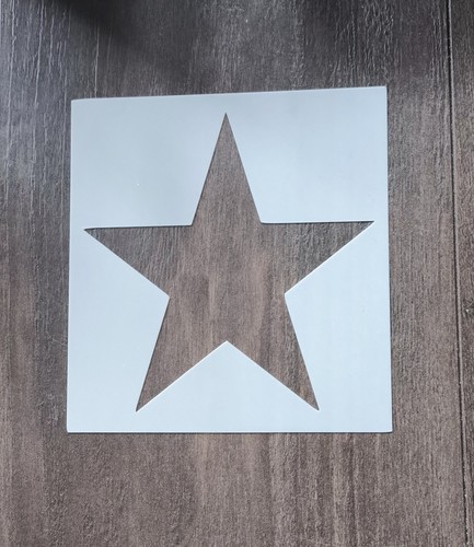 Reusable star stencil - reusable,