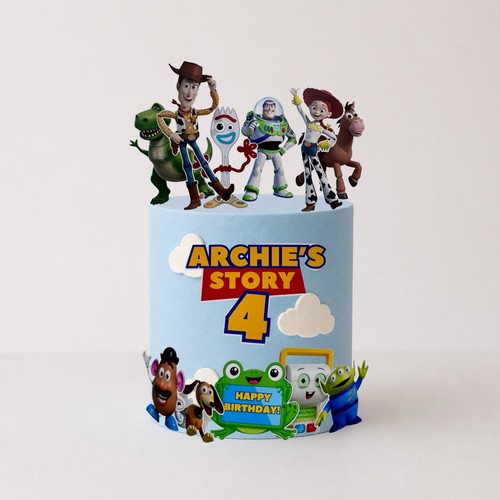 Toy story custom cake topper - toy,