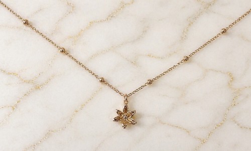 Yellow gold plated pendant - yellow,