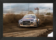 Audi Rallycross Framed Wall