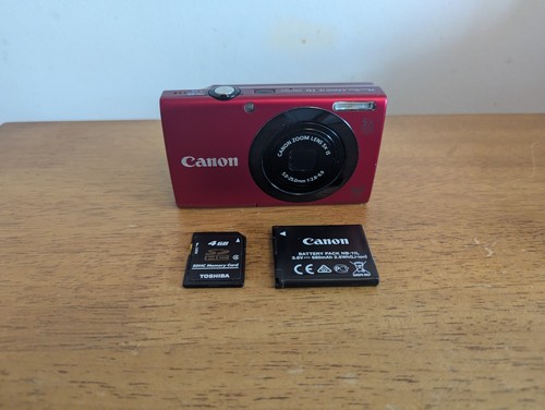 Canon powershot a3400 red - a3400,