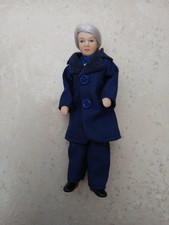 Porcelain Dolls House Old Man