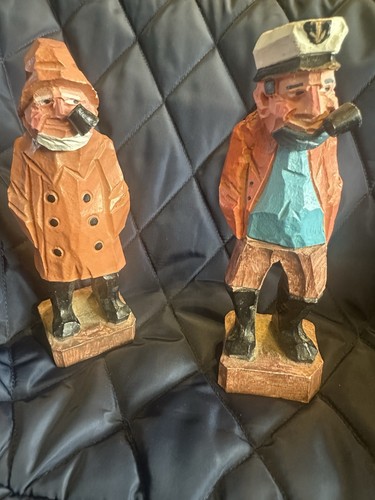 Handcarved nautical themed - handcarved,