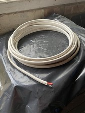 6.0mm Twin & Earth Cable (6m) Old Wiring Colours Red & Black 6242Y White T&E