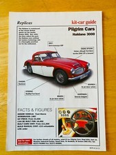 PORSCHE 550 & PILGRIM HEALEY REPLICA KIT CAR POSTER ADVERT A4 SIZE A