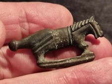 Roman silver phallic horse
