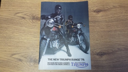 New triumph sales brochure - sales,