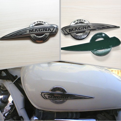 Motorcycle gas tank emblem - motorcycle,