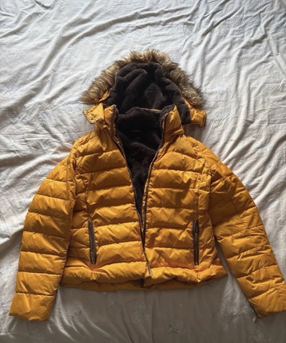 Women zara coat mustard - women’s,