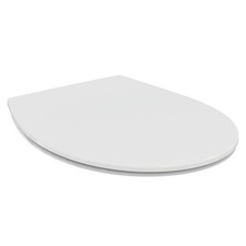 Armitage Shanks Toilet Seat Cover Duraplast White Round Bottom Fix 365 mm