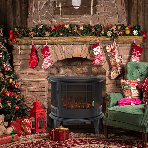 1800w electric fire stove - fire,