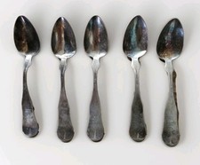 Set of 5 Antique 6" PURE COIN