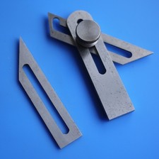 Moore & Wright No. 820 Adjustable Diemakers Square / Sliding Bevel - 30° & 45°