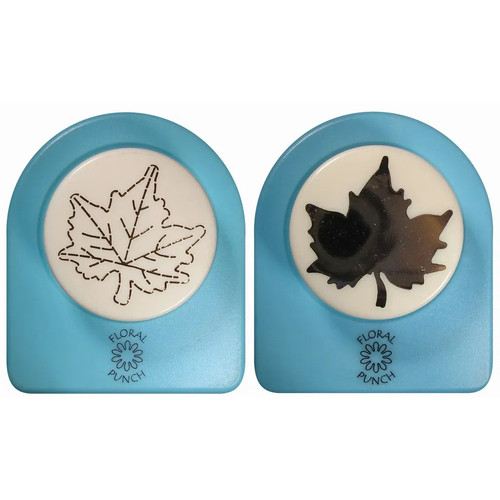 Set leaf punches - set, maple