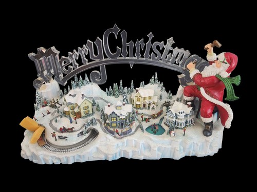 Bradford thomas kinkade santas - thomas,