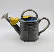 Vintage South West Ceramics Watering Can Teapot Gardener's Gift