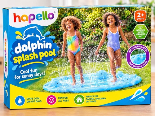 Hapello dolphin splash pool 2 - hapello, +2