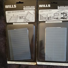 SSMP216 & 229 Wills Kits OO/HO Scenic Series Materials Packs.