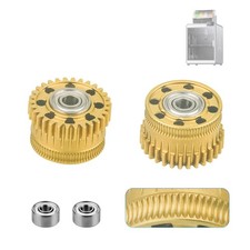 K2 Extruder Gear (2 pcs) Gold